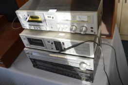 4x Audio Separates Including Technics, Panasonic, and Toshiba