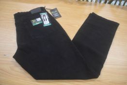*Urban Star Relax Fit Stretch Straight Leg Jeans Size: 38x32