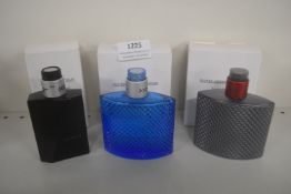 3x Assorted James Bond Fragrances Unused Testers