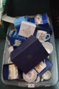 Box of Royalty Memorabilia Mugs