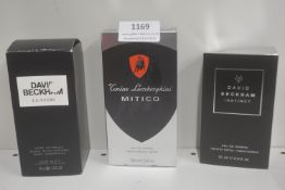 3x Assorted Men’s Fragrances
