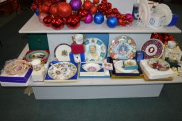 Royal Family Commemorative Plates Including Queen Elizabeth, Queen Mother, etc.