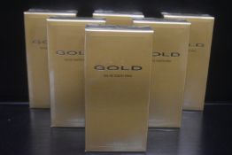 6x Gold 100ml EDT