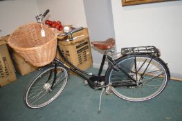 Vintage Pashley Shopper Bicycle with Basket and Rack