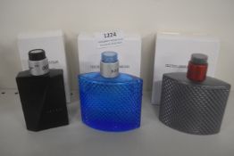 3x Assorted James Bond Fragrances Unused Testers