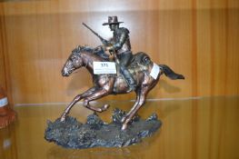 Bradford Exchange Galloping Thunder John Wayne Figure
