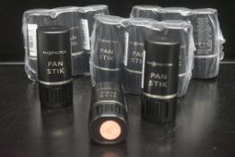 12x Max Factor Pan Stik No. 25 Fair