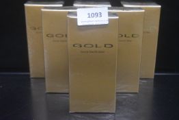 6x Gold 100ml EDT