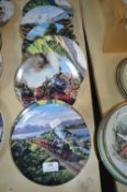 8x Royal Doulton Railway Wall Plates
