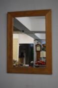 Pine Framed Mirror