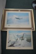 2x Spitfire Prints