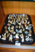 Tray Lot of Wade Whimsies
