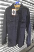 *Jachs Navy Cord Shacket Size: XXL