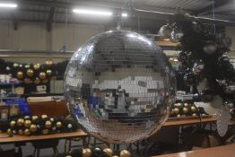 *Giant 60” Disco Ball (salvage)