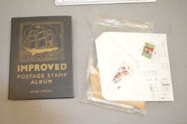 Stamp Album and Assorted Stamps