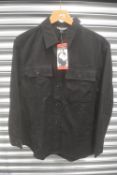 *BC Clothing Lightweight Black Denim Shacket Size: M