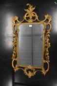 Ornate Gilt Framed Wall Mirror