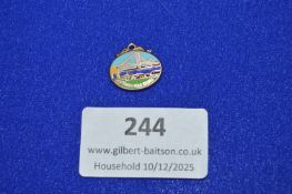 9ct Gold Humber Bridge Enamelled Charm ~1.7g