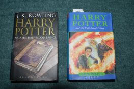 2x Harry Potter First Editions (Misprint Page 99 on Half Blood Prince)