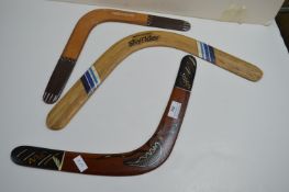 3x Boomerangs