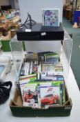 Xbox One Console, and a Quantity of Assorted Games
