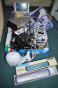 Assorted Electricals Including Keyboards, Bose Bluetooth Speaker, USB Har Drive, etc.