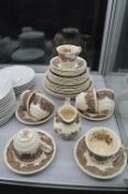 Mason Ironstone Part Tea Set 30pcs