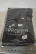 *4x Premier Junior Black Aprons Size: 7-10 years