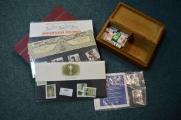 Stamp Sets, Album, and a Box of Vintage