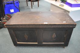 Vintage Blanket Box and Contents