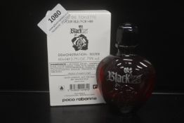 Black XS for Her by Paco Rabanne 80ml EDT Unused Tester