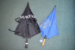 2x Large Umbrellas