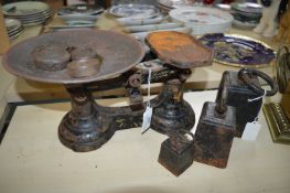 Vintage Kitchen Scales and Weights