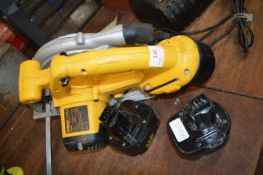 Dewalt TC390 Circular Saw with Battery, plus 2x Other Batteries