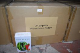 *2x Boxes of 40 Watermelon Kegger Fruit Tap Kits