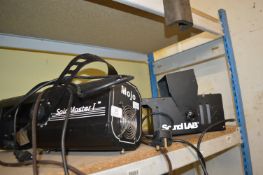Mojo Spin Master 1 and a Sound Lab Lights 240v