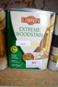 3x 1L of Liberon Extreme Wood Stain Poplar (No postage available on this lot, collection only)