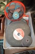 Box of Sanding Discs and Grinding Discs