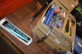 Box of Assorted Tools, Mallets, etc.