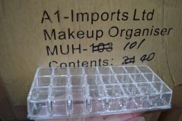 *2x Boxes of 24 MUH-101 Makeup Organisers