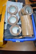 *Box of Assorted Tape and Mailing Bags