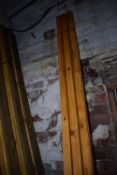 9x Lengths of Tanalised Timber 25x50x3000mm