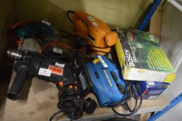 Quantity of Assorted Tools Including Drills, Jigsaws, Sanders, etc.