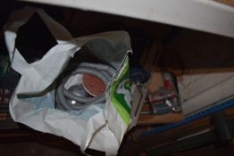 4x Assorted Air Tools Including Erbauer Air Drill and Rockworth Nail Gun