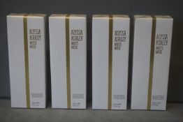 4x Aylssa Ashley White Musk 100ml EDT