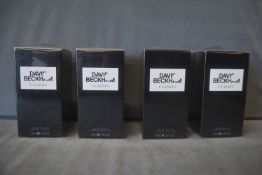 4x David Beckham Classic 60ml EDT