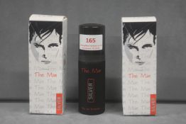 3x Bottles of The Man Silver (smells like YSL Couros, RRP £7 each