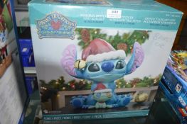 *Disney Traditions Holiday Stitch & Scrump Hand Painted Figure (AF)