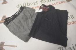 *Ted Baker Short Sleeve Loungewear Set Size: XL