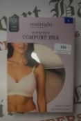 *Midnight Wire Free Comfort Bras (nude) 2pk Size: L ~34DD to 38C